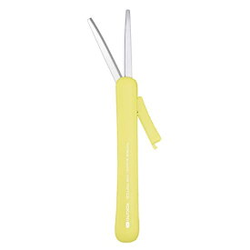 コクヨ(KOKUYO) KOKUYO コクヨ はさみ コンパクト 携帯ハサミ KOKUYO ME チタン・グルーレス刃 ムーンライム KME-P