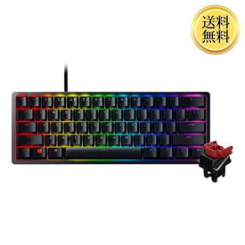 Razer Huntsman Mini 小型 ゲーミングキーボード -Black Linear Optical Switch 英語 US配列 RZ03-03390200-R3M1