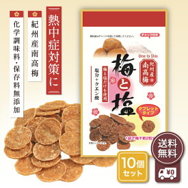 【まとめ買いクーポン配布中】 梅と塩 7g 10袋 20袋 選べる袋数 干し梅 国産 紀州産 南高梅 種なし 無添加 すっぱい 梅 お菓子 乾燥 梅肉 夏 熱中症 タブレット 塩分補給 たねぬき スッパイ スポーツ 小分け マルヤマ食品