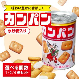 三立製菓 缶入りカンパン 100g 選べる缶数 氷砂糖入り カンパン 乾パン 缶パン 缶詰 防災 非常用食品 長期保存 お菓子 備蓄 5年保存 美味しい 食べやすい 防災用品 非常食 保存食 備蓄食品 おやつ 子ども サンリツ