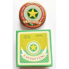 【阪神応援Sale!】Gold Star Unique Vietnamese Balm ointment BALSAM by Gold Star