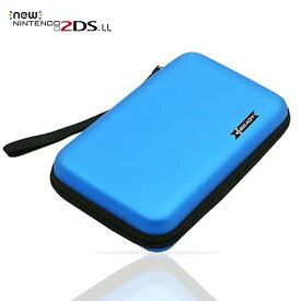 BEADY ニンテンドー NEW 2DS XL、NEW 2DS LL、3DS、NEW 3DS、DSi、DSLite 対応収納ケース 任天堂ビデオゲームコンソールのストレージケース ブルー