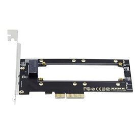 NFHK PCI-E4.0 4X ホストアダプター NVMeルーラー1U GEN-Z EDSFF 厚さ5.9mm 8.0mm ショート SSD E1.S キャリアアダプター