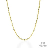 【10％OFFクーポン配布中】 18金 ネックレス チェーン k18 45cm ゴールド レディース イリーデチェーン …
