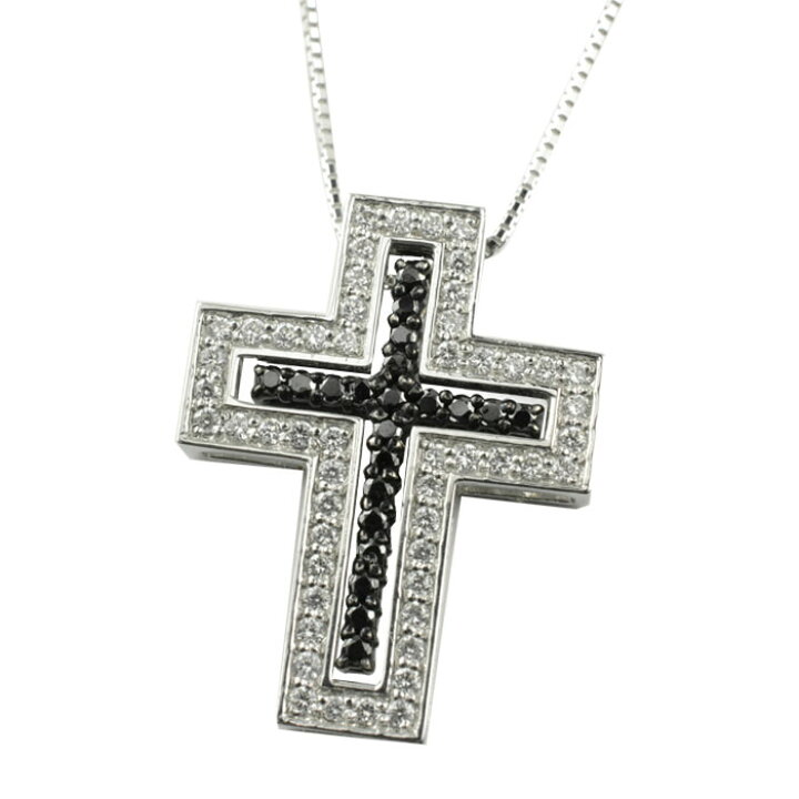 楽天市場】ネックレス ダイヤモンド ブラックダイヤモンド ホワイト 