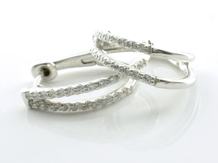 楽天市場】【スーパーセール10%OFF】 K18 ピアス ダイヤモンド 