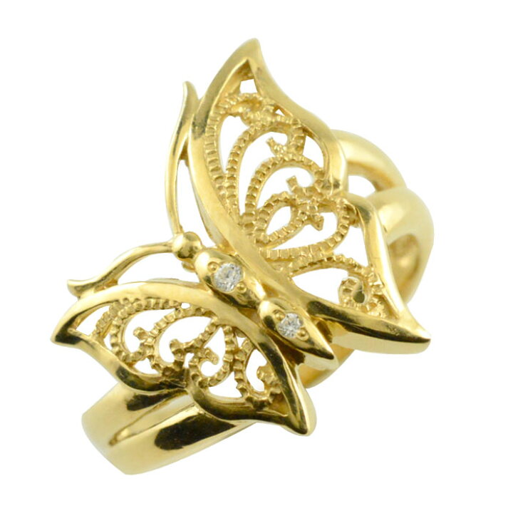 楽天市場】【10％OFFクーポン配布中】 k18 リング イエローゴールド  