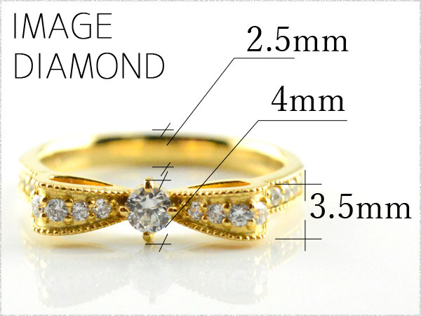楽天市場】k18 リング 婚約指輪 エンゲージリング 結婚指輪 ピンキー 