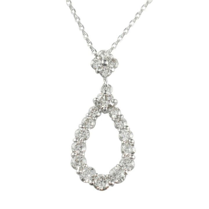 楽天市場】【ポイント10倍】 ネックレス ダイヤモンド プラチナ  