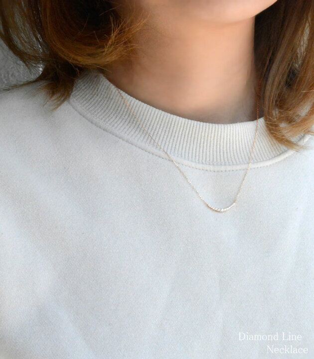 楽天市場】【10％OFFクーポン配布中】 k18 ネックレス ダイヤモンド  