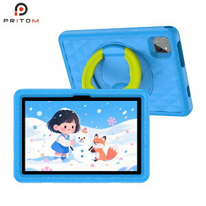 �L�b�Y�^�u���b�g 10�C���` Wi-Fi���f�� Android15 4GB+128GB+1TB�g���\ IPS 2.4/5GHz WiFi6 8000mAh YouTube���� Web�u���E�Y ���{��戵������ PRITOM �v���g��