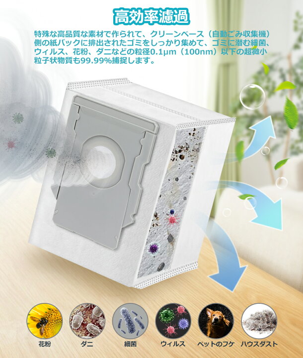 楽天市場】ルンバ 紙パック i3+ / i5+ / i7+ / j7+ / s9+ /コンボj7+ 