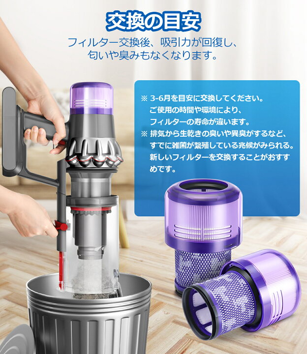 楽天市場】ダイソン 掃除機 V11 SV14 SV15 シリーズ 用 フィルター 