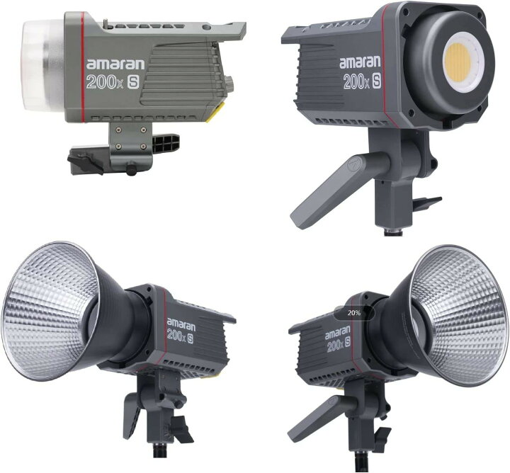 楽天市場】Aputure Amaran 200x S Bi-Color 2700-6500K LEDビデオ 