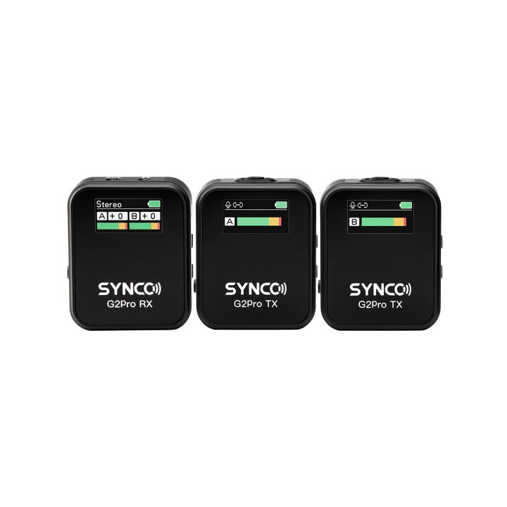 楽天市場】ワイヤレスマイク, SYNCO G2A2PRO 操作簡単 音量調整 ノイズ 