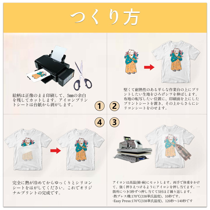 楽天市場】TransOurDream 真正の転写シート アイロンプリントシート2.0  