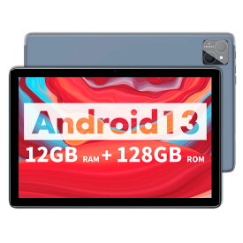 [レビュー特典で専用ケース] タブレット Android14 10インチ 12+128GB フィルム PRITOM 1280*800 8.0+5.0MP 8000mAh SDカード SIMカード 5/2.4GHz WiFi6 本体 送料無料 初心者 子ども用タブレット GMS 軽量 ギフト