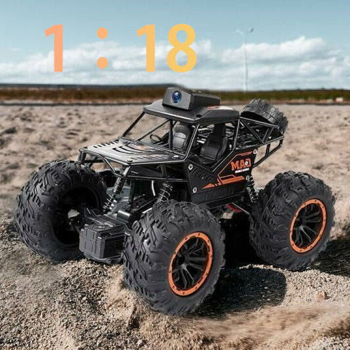 1:18スケールリモートコントロールカー/4WDハイスピード/全地形電動 