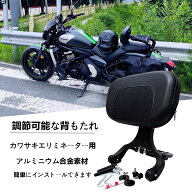 カワサキ エリミネーター 500 SE ABS 2024 2025 多目的バイク用リアパッセンジャーバックレスト シーシー…