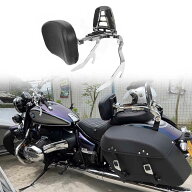 多目的調節式運転席・助手席用バックレストシーシーバー BMW R18B バガー R18 ロクタン R18 トランスコン…