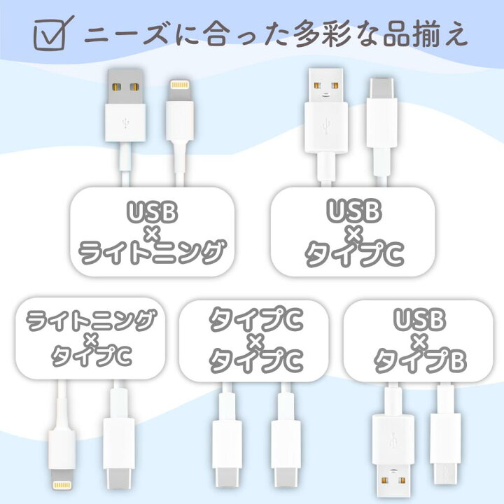 楽天市場】【安心の30日保証付き】 【全機種対応】 iphone 充電 