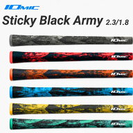【唯一無二の迷彩柄】【選べる極上の握り】 IOMIC イオミック Sticky Black Army 1.8 2.3 スティッキー …