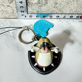 【限定レア】 【コレクター必見】 ONE PIECE ワンピース モンキー・D・ガープ キーホルダー マスコット 縦約6.5cm 横約4.5cm 厚み約2cm 約30g ブラウン ブルー 中古品