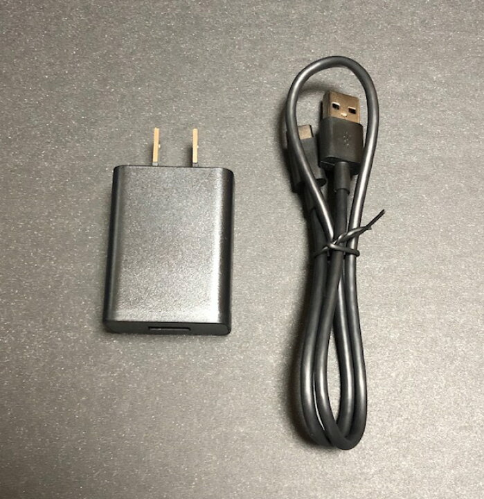 グローハイパープラス ACアダプター USBケーブル セット 黒色 器 タイプｃ シンプル コンセント USB器 グロー対応 高速 急速  加熱式タバコ 本体器 バッテリー 未使用 K.シンプル雑貨plus 