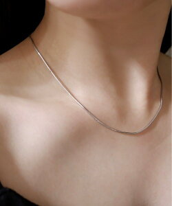 AM[Ή simple snake necklace / VvXl[NlbNX 1mm T[WJXeX fB[X ANZT[  p[eB[ a v[g Vo[ S[h sNS[
