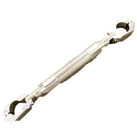 バイクハンドルブレース 18.5cm 金属製 シルバー