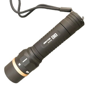 �W�F���g�X LED�t���b�V�����C�g �f�B�I 650lm �[�d�� ���S�h�� GENTOS DI-217R