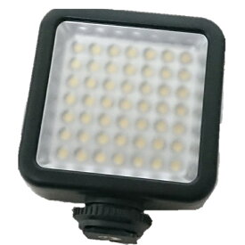 Ulanzi W49 カメラライト 白色LED 電池式 シューアダプター