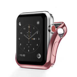 Apple Watch Series 3/2/1 TPU \tgJo[ ^bN \tgP[X Apple Watch 2 42mm 38mm P[X Abv EHb` V[Y3 یP[X iTPU NA ϏՌ