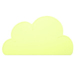 ランチョンマット おしゃれ 北欧 シリコン 撥水 洗える 2枚セット お食事マット ランチマット 防水 食事 ベビー 赤ちゃん 子供用 キッズ 雲 クラウド 出産祝い ギフト 汚れ防止 シリコンマッ