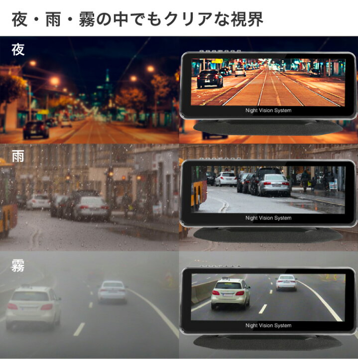 楽天市場】Lanmodo 1080P フルHD ナイトビジョンシステム【リアカメラ 