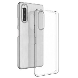 Xperia10 IV �P�[�X SO-52C / SOG07 / A202SO �X�}�z�P�[�X �J�o�[ TPU �N���A ���� �J�o�[ �N���A�P�[�X ���n �V���v���Ռ� �z�� �w��h�~ ���^ �y�� docomo au softbank