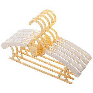 ハンガー すべらない 10本セット 滑らない 伸縮 連結フック 30cm キッズ 洗濯 子供用 子ども ベビーハンガー 子供服 ベビー服 キッズハンガー 下着 キャミソール 軽量 収納 洗濯ハンガー 人気