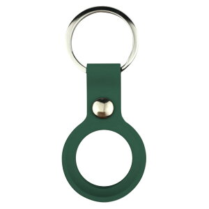 AirTag ホルダー キーホルダー エアタグ ケース カバー シリコン Air Tag 保護ケース キーホルダー付き スリーブ ロケーショントラッカー 収納カバー アップル 追跡タグケース ボタン付き 紛失