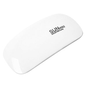 ジェルネイル ライト ネイルライト ジェルネイルランプ ジェルネイル用ライト セルフジェルネイル UVライト LEDライト USB LEDネイルドライヤー 折り畳み式 軽量 コンパクト 6W 携帯用 お出かけ