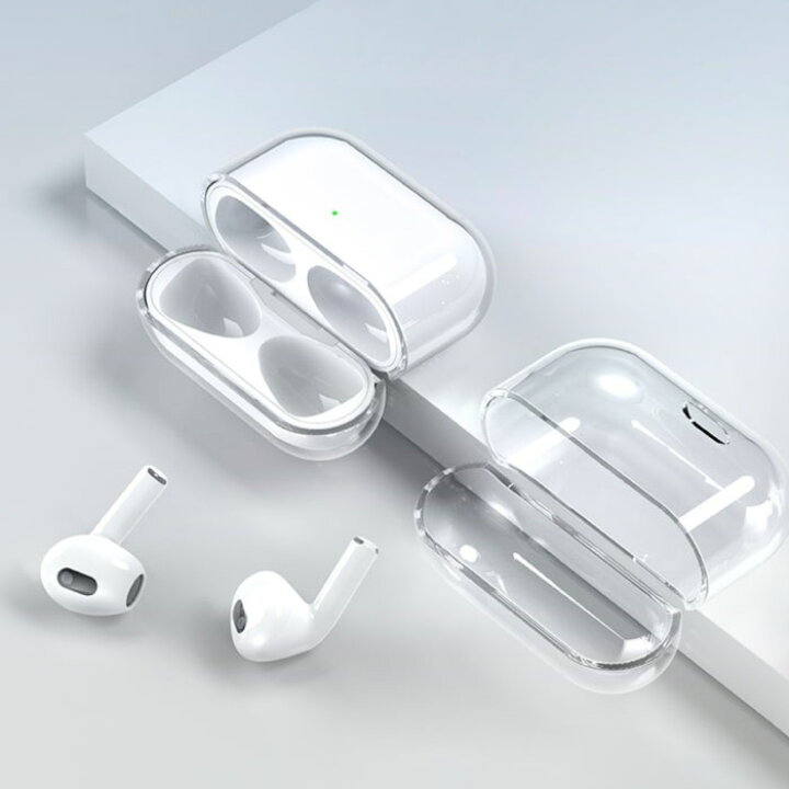 楽天市場】AirPods3 ケース クリア カバー 透明 AirPods 3 第3世代 エアポッズ3 ハードケース 2021 アップル イヤホン イヤホンケース アクセサリー 収納 イヤホーン エアーポッズ かわいい 保護カバー シンプル 耐衝撃 : スマホケースのCINC SHOP