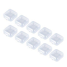 小物ケース 透明 クリア 10個セット ピルケース アクセサリー ケース ネイルパーツ 薬ケース パーツ入れ ピアス