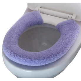 トイレ 便座カバー 洗浄暖房 O型 洗える トイレ用品 便座シート 厚手 洗濯可 丸洗い トイレグッズ 無地 ふわふわ もこもこ