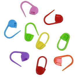 段数マーカー 編み物 編み物マーカー スティッチマーカー 段数リング 段数かぞえ 目数リング ロック式 100個セット