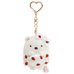 すみっコぐらし×サクマいちごみるくキャンディ ぶらさげぬいぐるみ しろくま MO94701