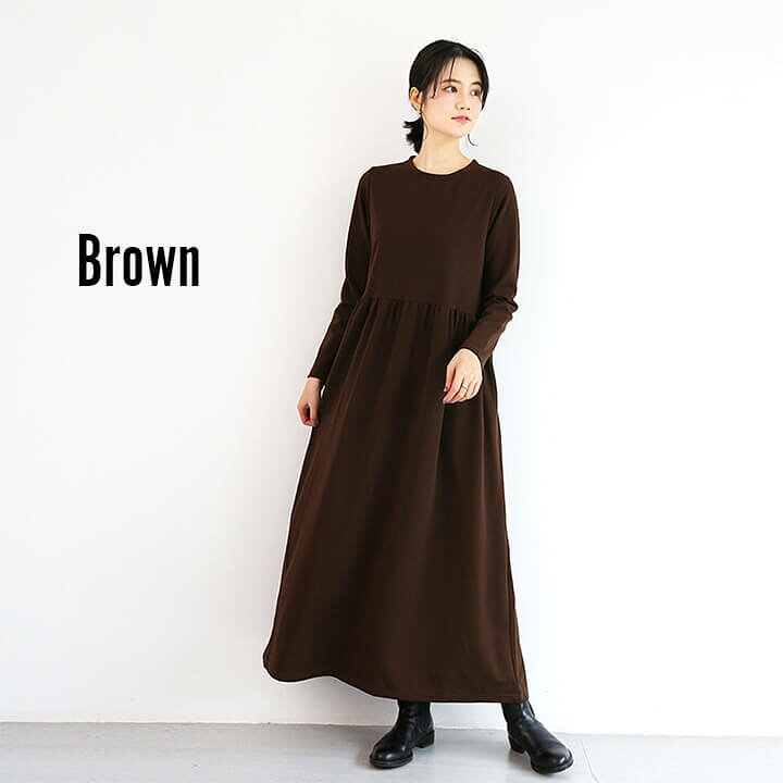 楽天市場】ロングワンピース マキシワンピース 長袖 黒 マキシ丈  