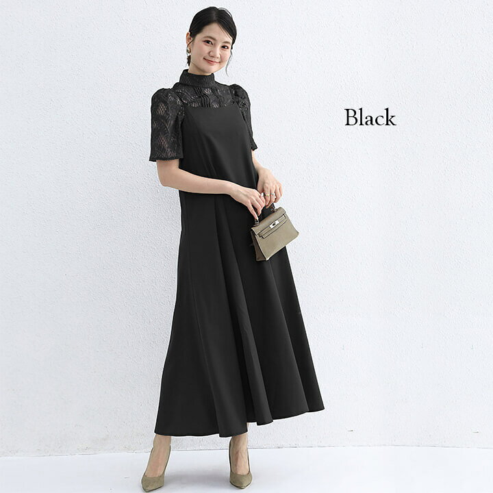 楽天市場】レディース パーティードレス 結婚式 ロングワンピース  