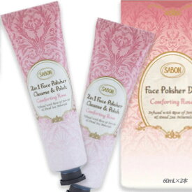 SABON (サボン) フェイスポリッシャー コンフォーティング・ローズ デュオ 60mL×2本