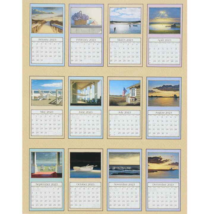 楽天市場】LANG ラング 2023 Calendar 壁掛けカレンダー2023年 SEASIDE Daniel Pollera カントリー 海 風景  インテリア 令和5年暦 予約 シネマコレクション プレゼント 男の子 女の子 ギフト : キャラクターのシネマコレクション