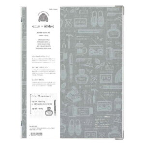 �y�|�C���g10�{ & �N�[�|���I�zkleid �N���C�h ���[�Y���[�t�o�C���_�[ ericxkleid binder notes A5 Gray �V���{�J�����_�[ ������ꕶ�� ��l �O�b�Y �V�l�}�R���N�V����