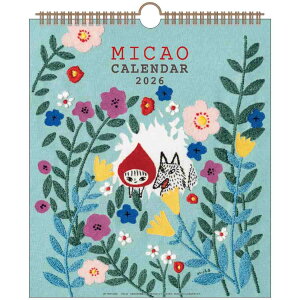 MICAO 2026Calendar Ǌ|J_[2026N 30p XPW[ APJ  A[g CeA ߘa8N Vl}RNV